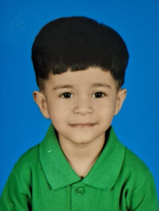 baby INSHIRAH MODASSIR Happy birthday from best playschool in ranchi